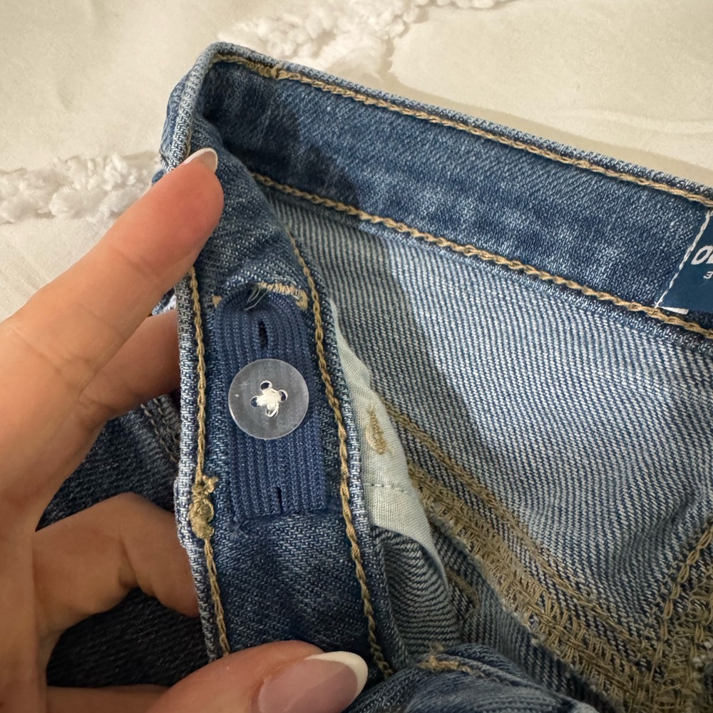 Old Navy Blue Heart Patch Kids Jeans - Picture 4 of 4